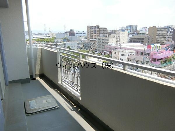 バルコニー　日当たり良好！