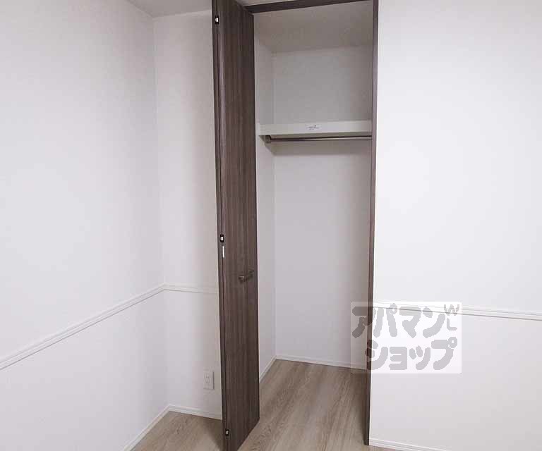 収納　２０１号室の写真です。