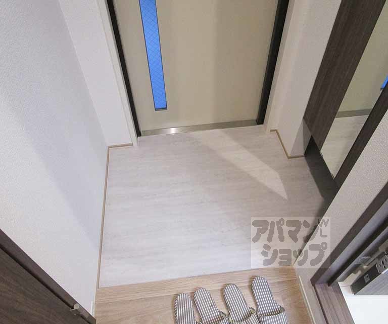 玄関　２０１号室の写真です。