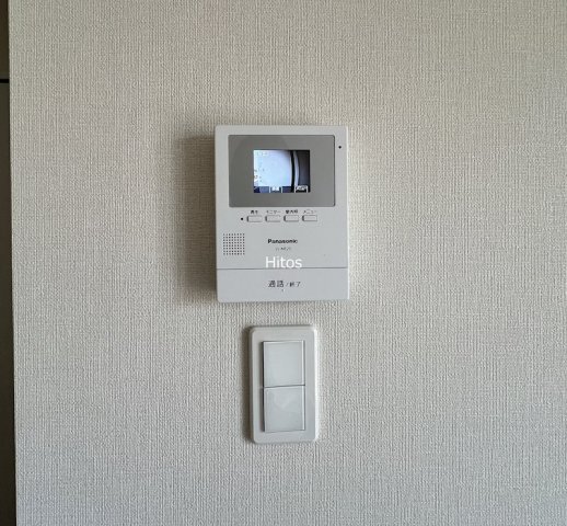 セキュリティ　モニター付きインターホンです