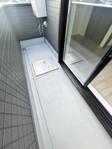 バルコニー　落ち着いた時間を過ごせるバルコニーです