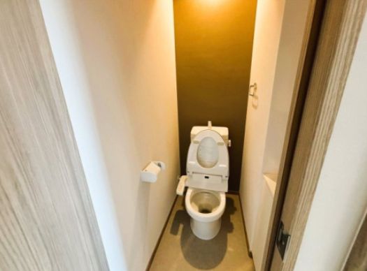 トイレ　同じシリーズの施工物件です（建設中の為・イメージ写真　現状を