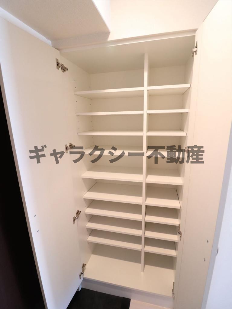 玄関　シューズボックス付きの玄関