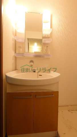 洗面設備　別部屋のお写真です