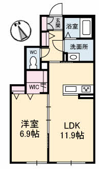 ラーガハウス茶屋町の間取り写真