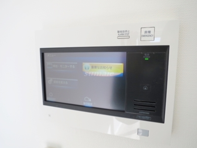 セキュリティ　モニター付きインターホン完備です☆