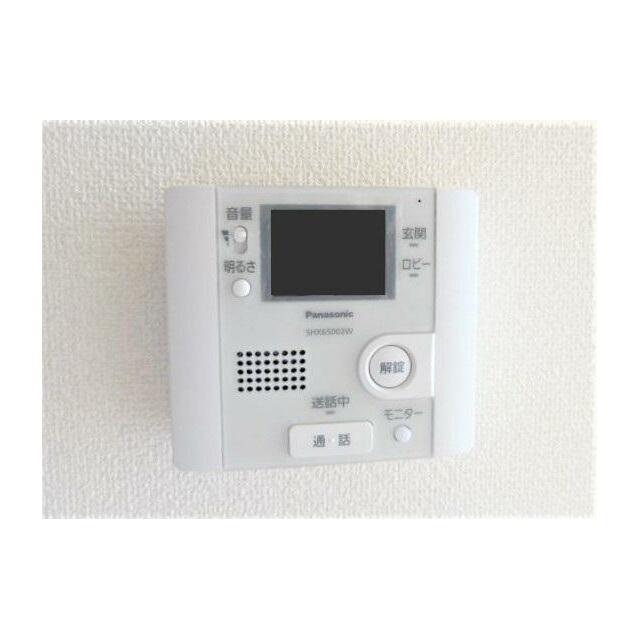 セキュリティ　モニター付きインターホンで防犯面も安心です！