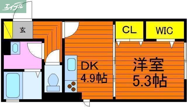 D-room Luxury 2ndの間取り写真