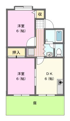 セジュール上島の間取り写真