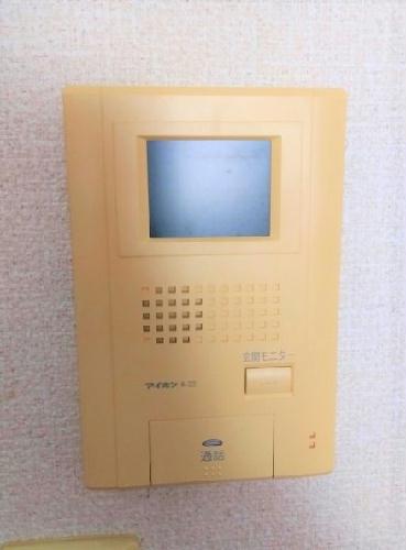 セキュリティ　モニター付きインターホン