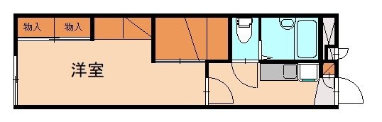 宮若市 2階建 築21年の間取り写真