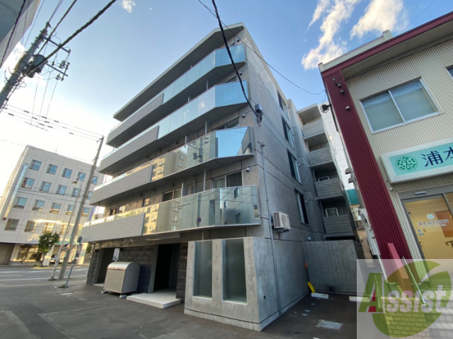 建物外観　札幌市北区北２７条西「レガーレノルド」