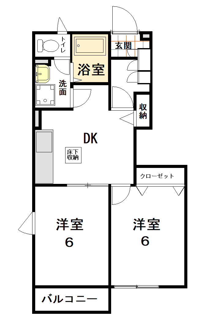 SAKURAIIの間取り