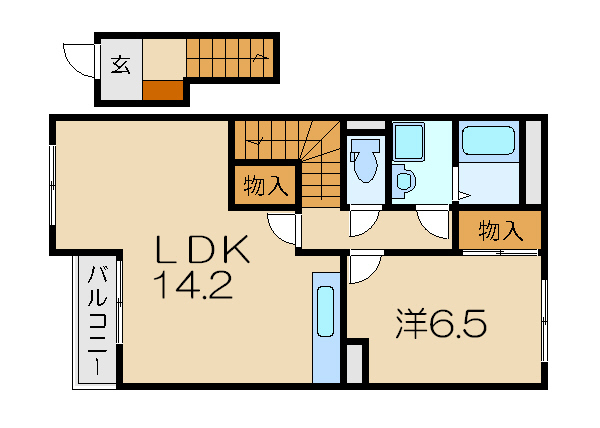 スターテラス22　Ｂ棟の間取り