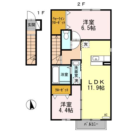 エスペランサ　V棟の間取り