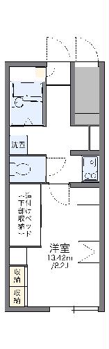 レオパレスＧａｒｎｉｅｒの間取り