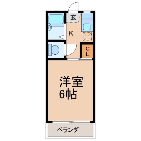 【セントラルマンション　１号館の間取り】