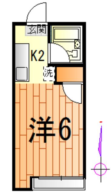 【コア417の間取り】