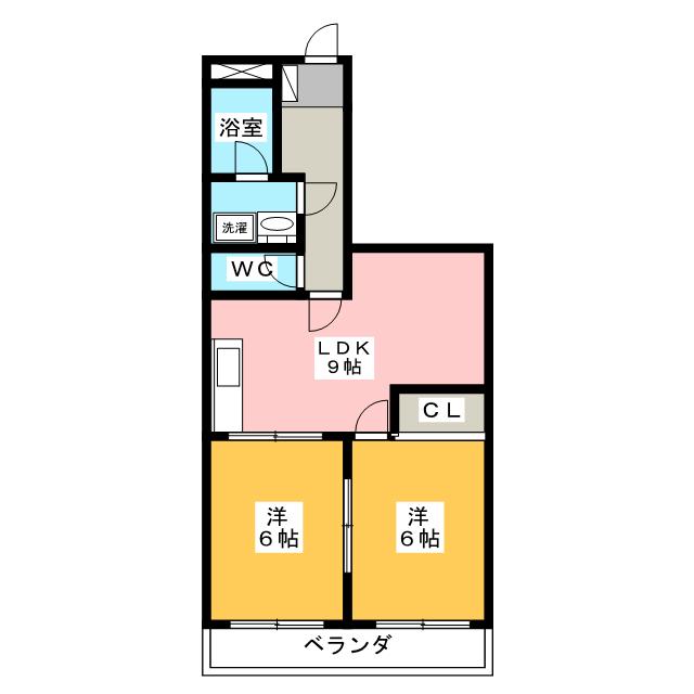 エクセレンス原　Ｂ棟の間取り