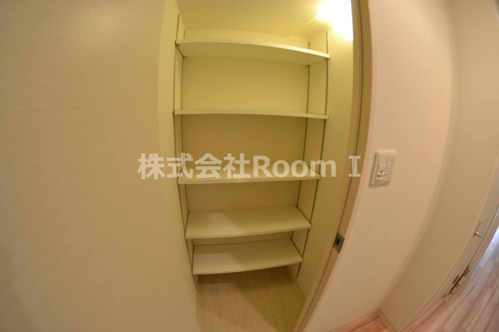 収納　十分な収納スペースがあります