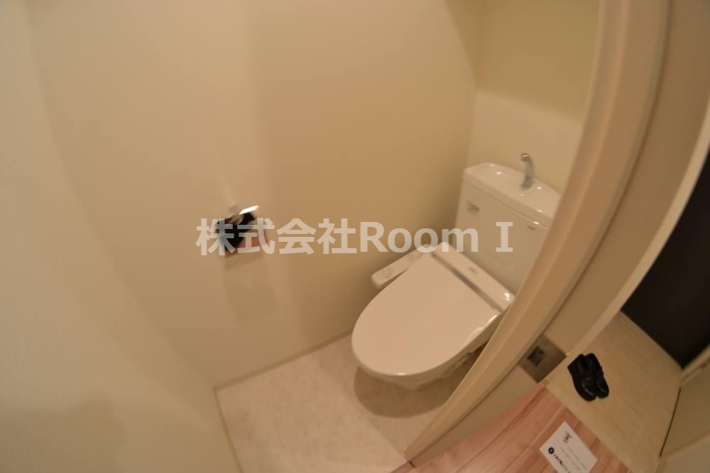 トイレ　ゆったりとした空間のトイレです