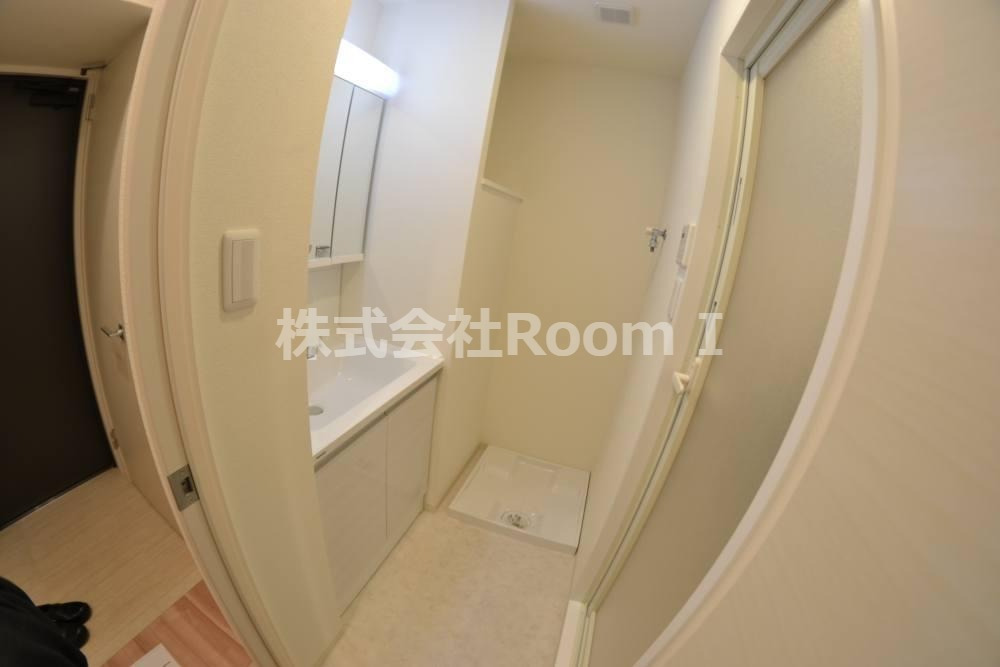 洗面設備　使いやすい洗面所です