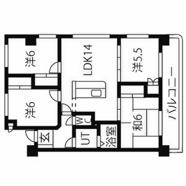 フィオレンテ高針台の間取り