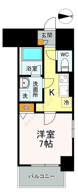 アクアコート大曽根の間取り