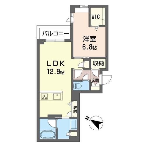 ウィズプラス東川口の間取り