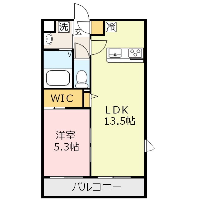 プレザントの間取り