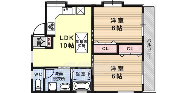 グリームハイツの間取り