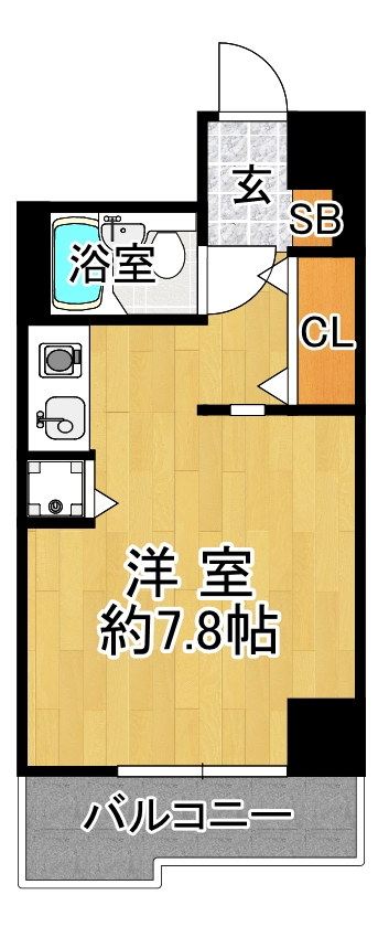 【学が丘カレッジハイツの間取り】