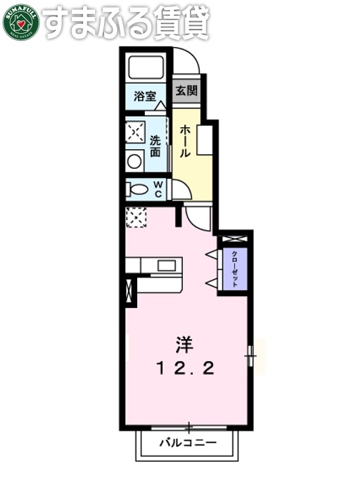 メゾン・アンジュTの間取り