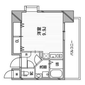 アスリート本町リバーウエストの間取り