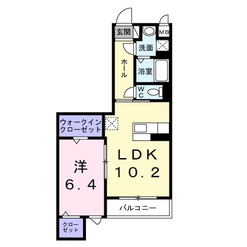 仮称；北栄３丁目マンションの間取り