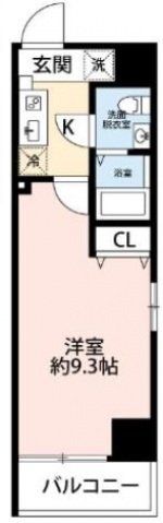 八尾市本町のマンションの間取り