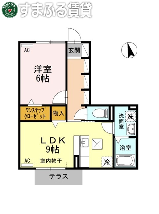 ロイヤルハイツ羽根東の間取り