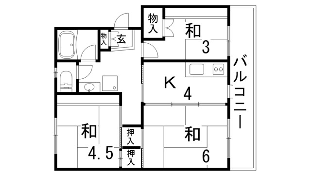 ひよどり台の間取り