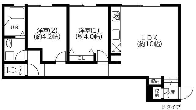 アート・フルひばりサクセスの間取り