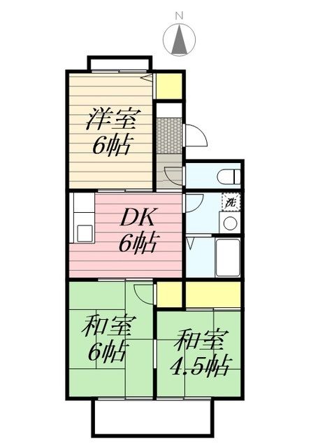 エル岩出の間取り