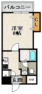 ビガーポリス133宝塚の間取り