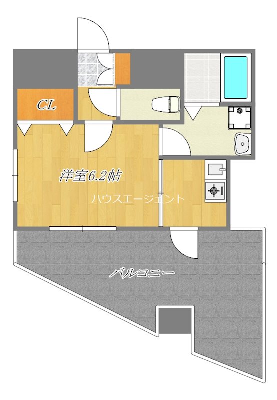 ミューズ東葛西の間取り