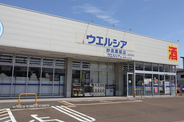 【妙高市柳井田町のアパートのドラックストア】