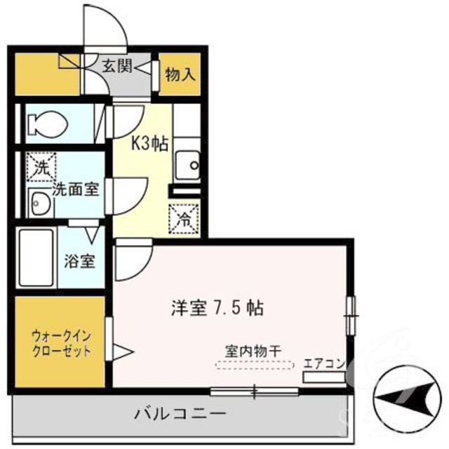 ウェルフラットの間取り