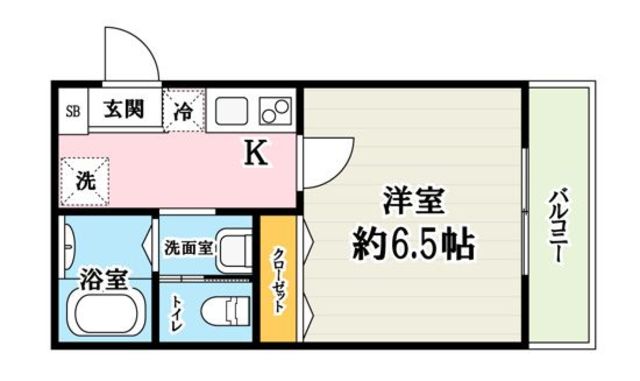 キャメル新狭山4の間取り