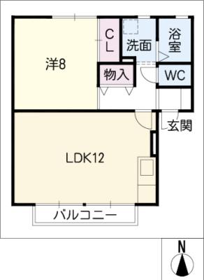 グレース樹木の間取り