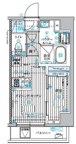 ブライズ川崎本町の間取り