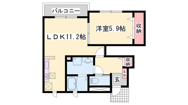 ライラック　グレースの間取り