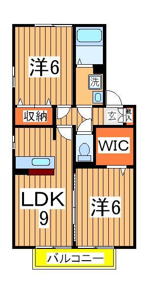 トレグラース　Ａ棟の間取り