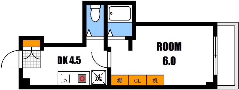 ハーシオンフルタIの間取り